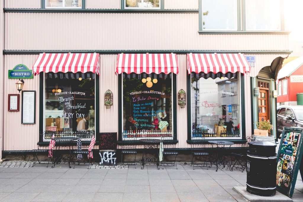 Image of a storefront.