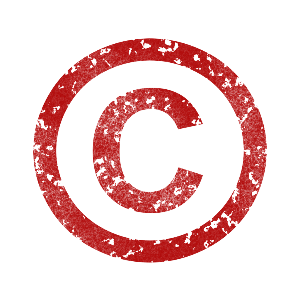 A copyright symbol.